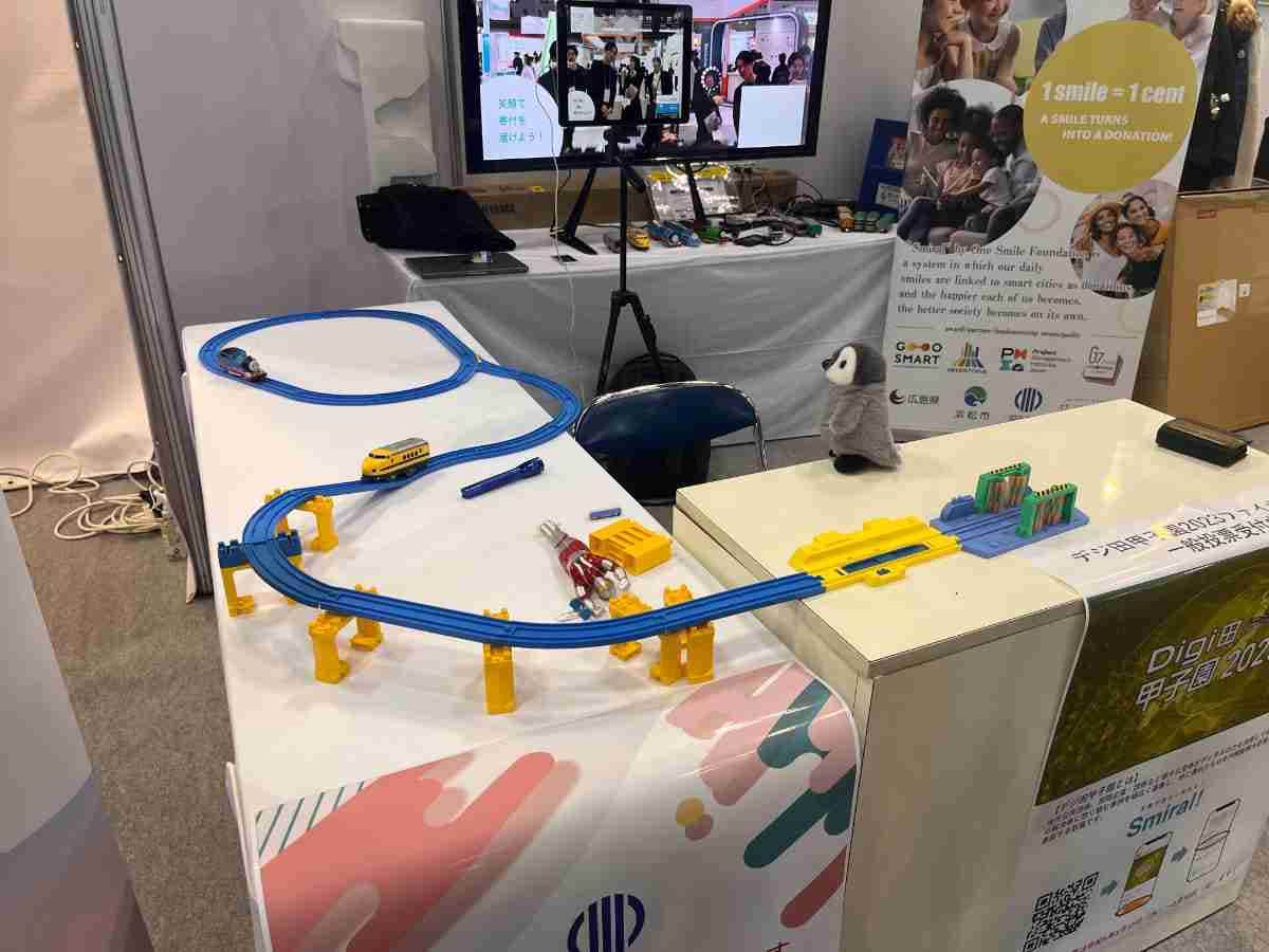 笑顔で動くIoTおもちゃとも連動